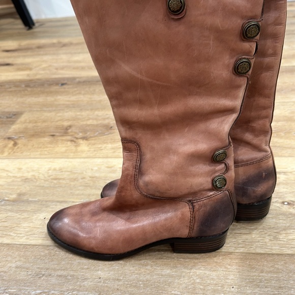 Arturo Chiang  Leather Riding Boots - Size 8 - Picture 7 of 8